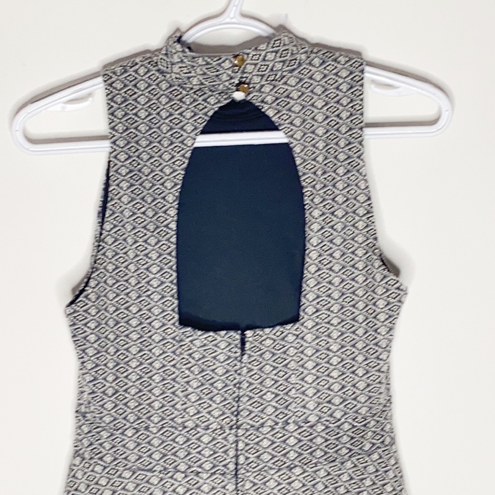 Emerald Sundae geo print fit and flare dress size S - Picture 5 of 16